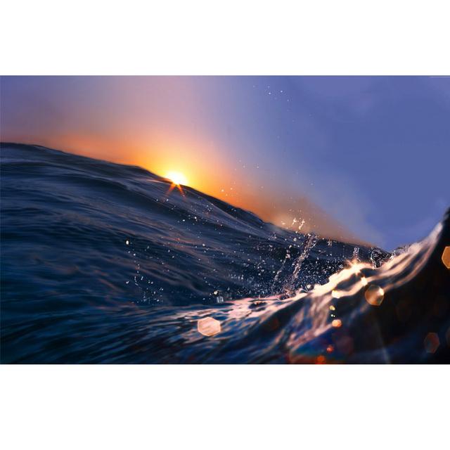 RELIABLI ART Obraz na plátně Pláž Moře Ocean Wave Quadro Domácí dekorace Plakáty a obrazy Plakát Nástěnné obrazy do obývacího pokoje