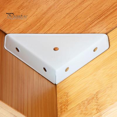 5 pezzi staffe di rinforzo angolari antiruggine resistenti alla corrosione semplice installazione 90 gradi triangolo rinforzo angolare elementi di fissaggio