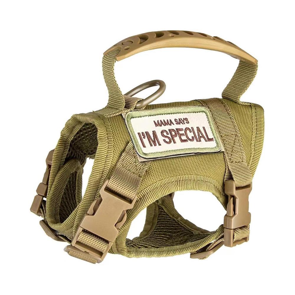 Tactical Cat Chest Strap Vest Type Leash Anti-break-free Adjustable Cat Leash Dog Small Dog Chain