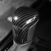 Gear Shift Knob Head Cover Trim Carbon Fiber ABS For Toyota Land Cruiser Hilux