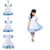 Exquisit gefertigtes Alice im Wunderland Kostüm Perfekt für Halloween-Partys