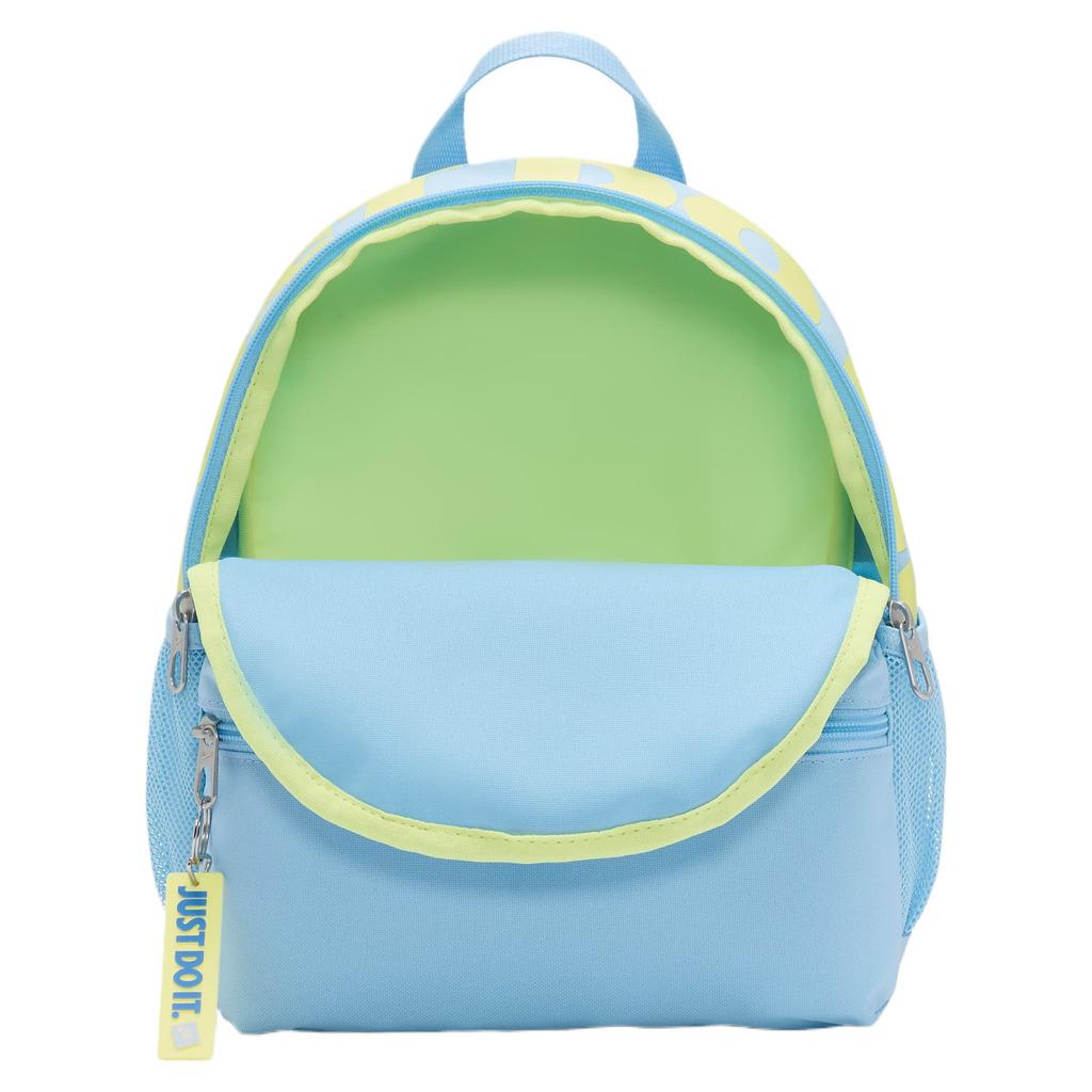 Nike Polyester Backpack Mini Women's Aquarius Blue & Light Laser Orange & Photo Blue DR6091-407