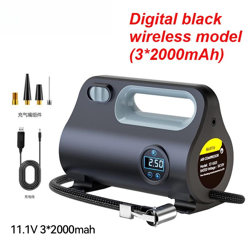 1SET Vehicle-mounted Air Pump Air Pump Portable Electric Vehicle Car Tire, Air Pump Automatic High-pressure and High-power