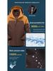 All-Weather 3-in-1 Detachable Mountain Jacket: Waterproof, Windproof, and Warm for Outdoor Climbing - Men's and Women's Styles
