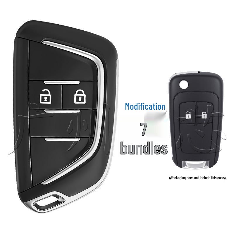Buick Chevrolet Cruze Modified Car Remote Key Shell Replacement - Folding, 2/3/4/5 Button Options