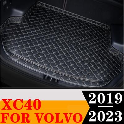 Car Trunk Mat Waterproof AUTO Tail Boot Carpets High Side Cargo Pad Cover Liner Fit For Volvo XC40