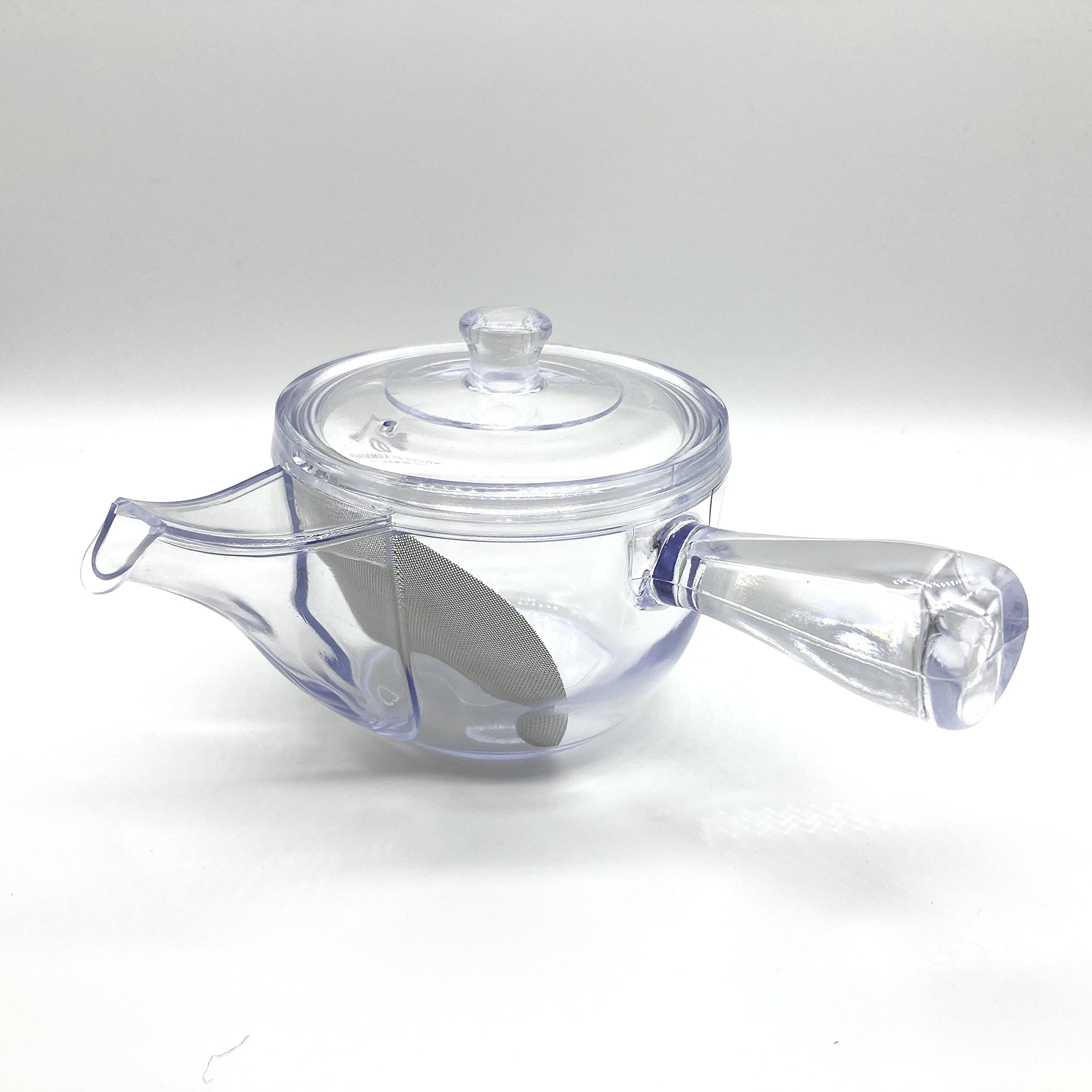 

Unbreakable Transparent Teapot (Clear, with Noguchi Kumataro Tea Garden Exclusive Logo) Includes Tea Brewing Instructions Leaflet Made in Japan