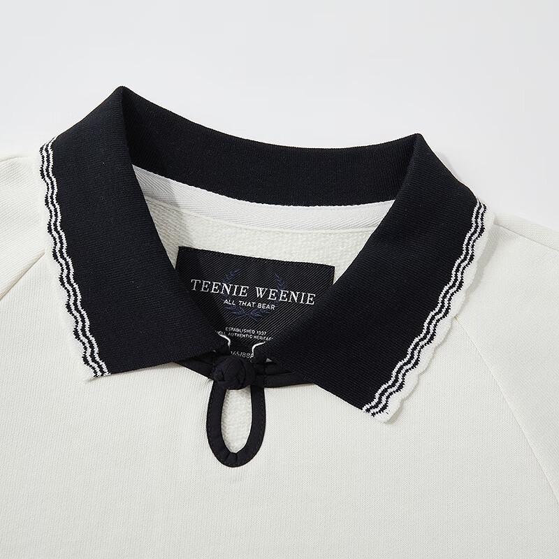 Teenie Weenie Women's Little Bear Letter Sweatshirt