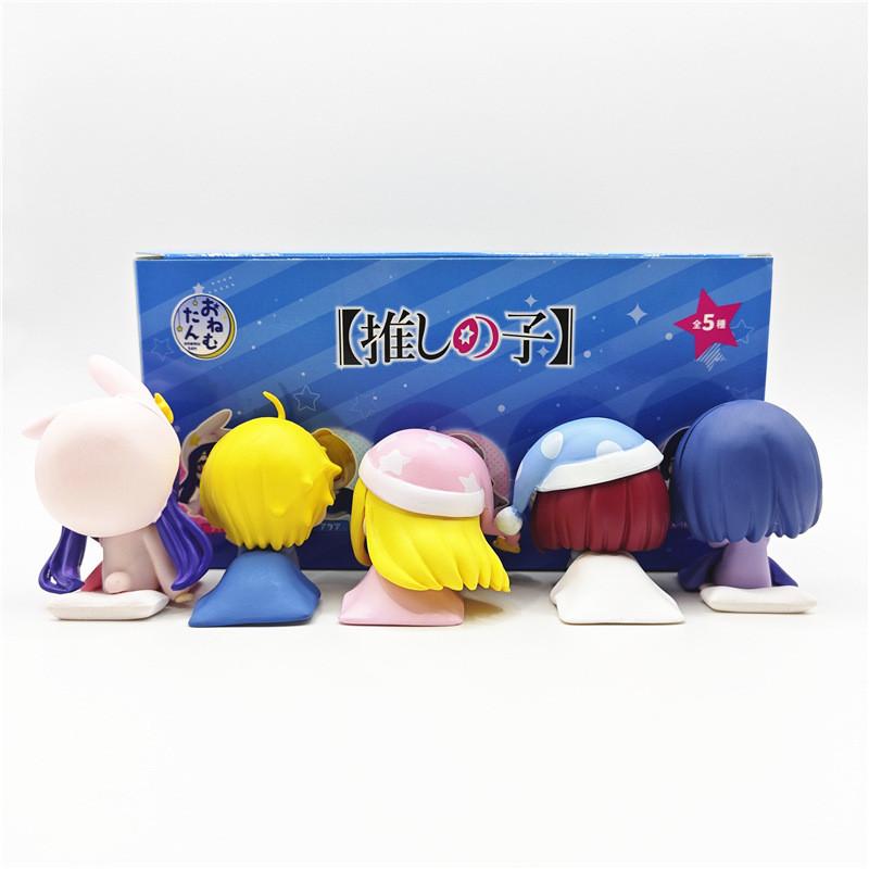 No Ko Oshi Kids Pvc Collectible Figures Anime Design Sleep Series Gift Playroom