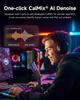 [AI Clear Voice] COMICA USB Condenser Microphone PC Microphone Portable Plug & Play AI Noise Cancellation RGB Light 48kHz/24bit Type-C Compatible Fold