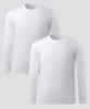 ARMEDES [2Pack] Lightweight Coolon Round Long Sleeve T-Shirt Ar-214 (6 Colors) (Type A)