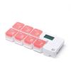 Large Capacity Smart Pill Case 7 Lattice Reminder Travel Medicine Box Colorful Weekly Pill Organizer Pill Storage