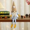 Sitting Posture Knitted Faceless Doll Hanging Legs Hand Ground Coffee Christmas Holiday Decorations Decorations for Everyday Home