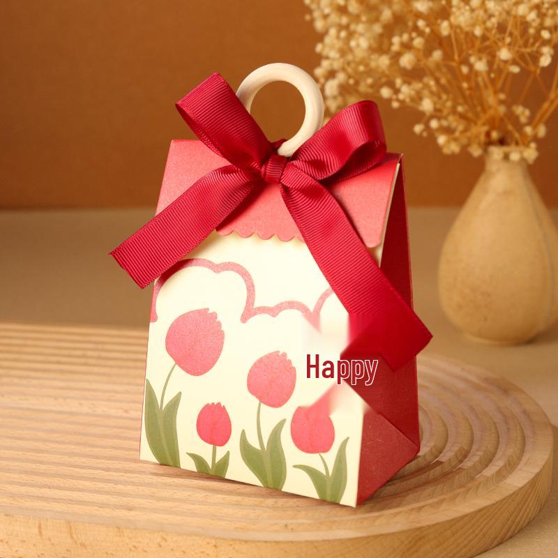 Charming Wedding Favor Candy Box - Ins Style Handbag Design