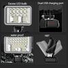 3/4/5/8Inch Waterproof Direct Flood Lights For Makita 18V Cordless Work Light USB Garage Workshop Camping Emergency Lights