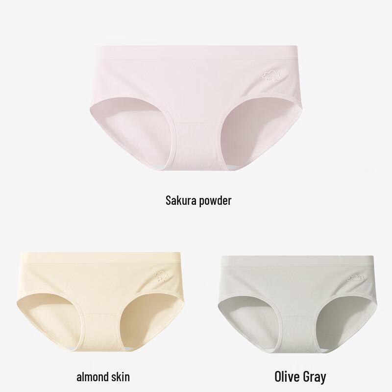 PSTX Women s Seamless 50s Cotton Mid-Rise Briefs (3-Pack)