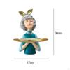 Charming Girl Figurine Organizer for Home Decor