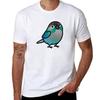 Chubby Green Cheek Conure Turquoise Tshirt Christmas Casual Tee Shirt Tshirt