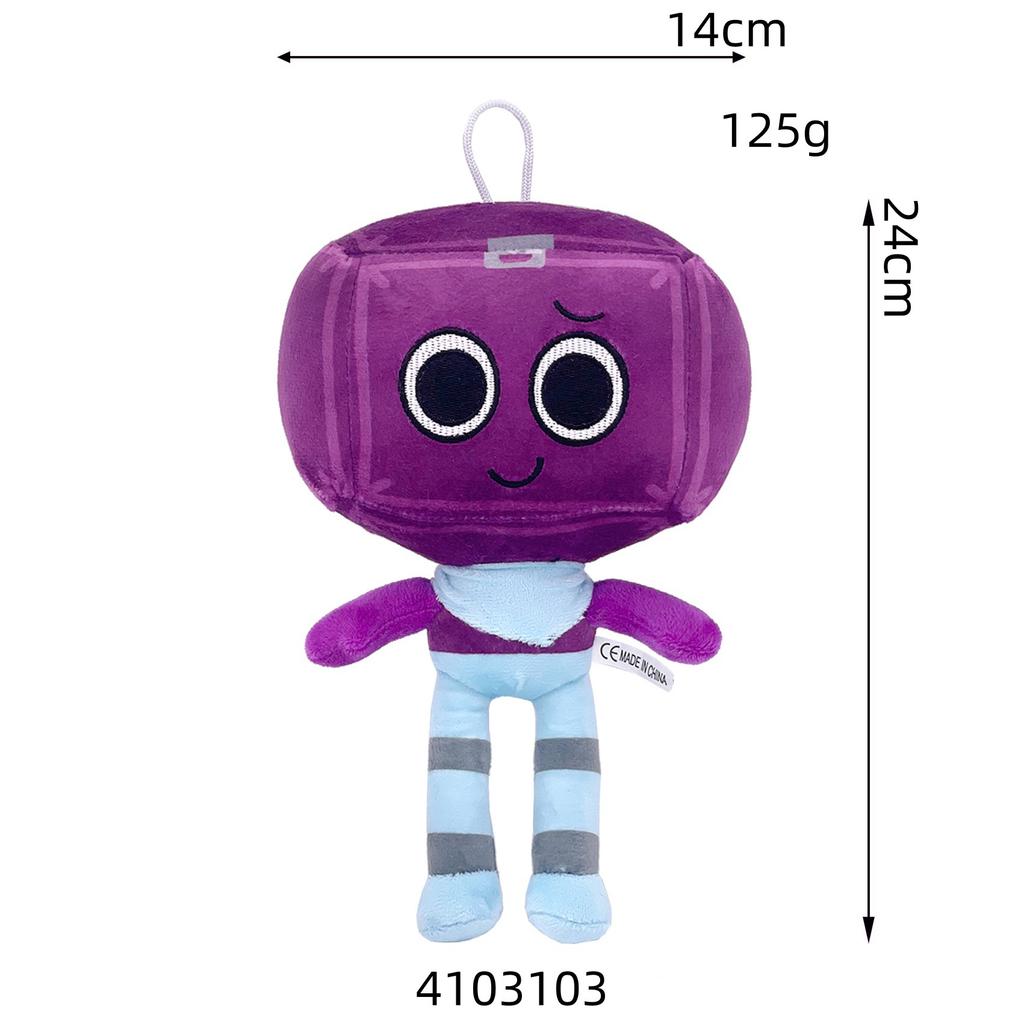 Nová plyšová bábika Dandy World, hračka, vianočný darček, plyšová bábika, dekorácia, hračka, malé bábiky na darovanie