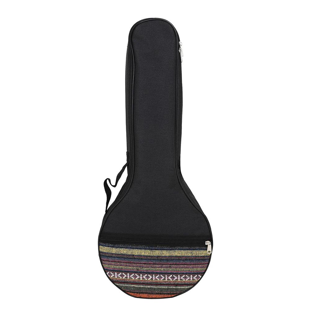 IRIN 4 String Banjo Case Carrying Bag Waterproof Non-woven Fabric Backpack Foldable Banjo Handbag String Instrument Accessory