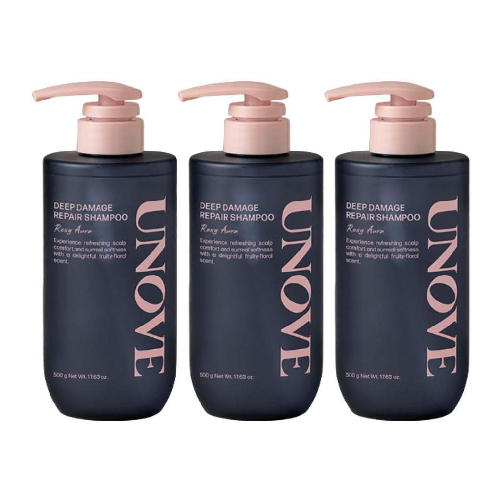 UNOVE Deep Damage Repair Shampoo 500g (7 Options)