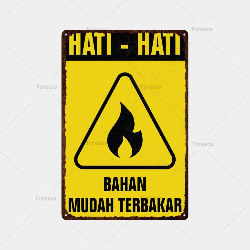 Forbud advarselskilt metallskilt retro blikkskilt plakett metallbar retro veggdekor hjem klubb mannehule metallplakat