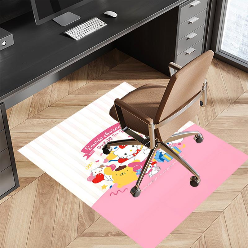 Sanrio My Melody and Kuromi Printed Absorbent Washable Carpet, Non-Slip Bathroom Mats, Kitchen Rugs, Yoga Mat,Living Room Entrance, Camping Picnic Rug