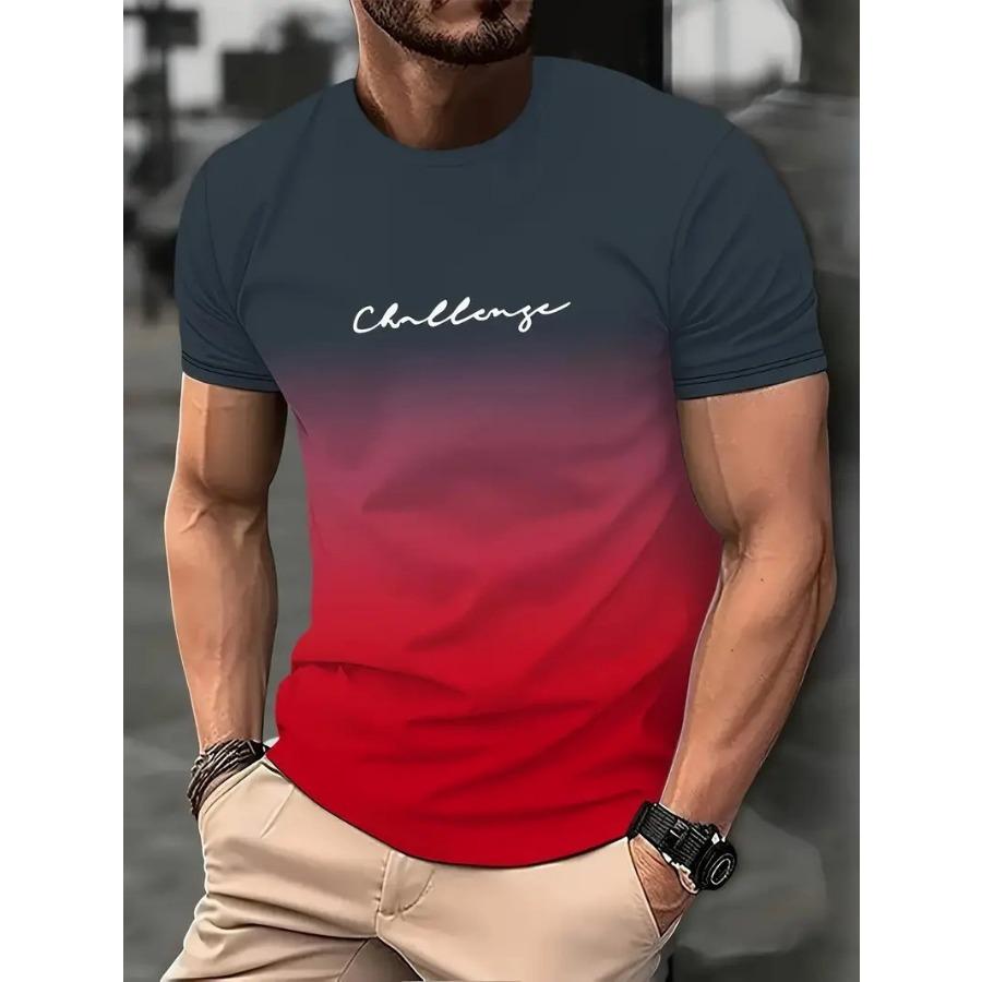 XL-6XL T-shirt Oversize da Uomo Girocollo Manica Corta Stampa 3D Flash T-shirt Casual Uomo Estate Taglie Forti T-shirt