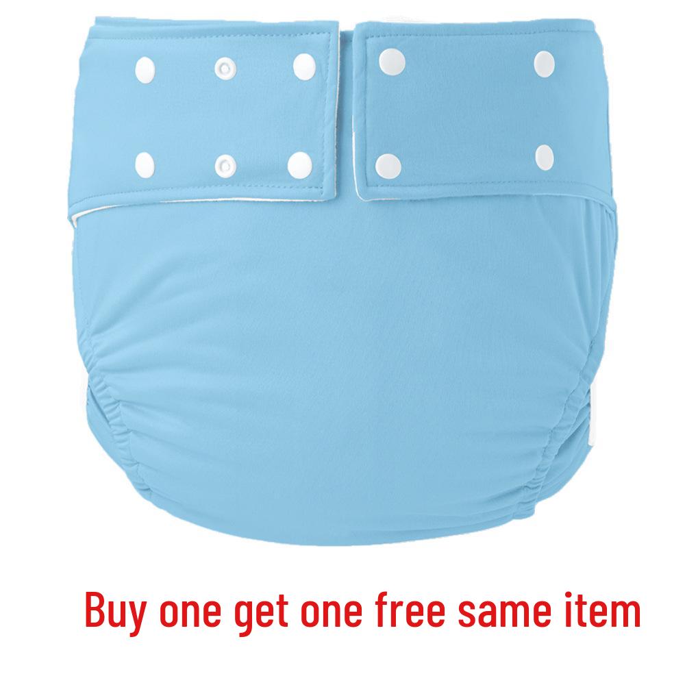 Adult Reusable Waterproof Incontinence Diaper Pants with Leak Protection