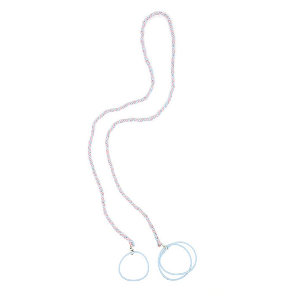 Elastic Braided Hair Tie for Sport Spiral Ponytail Holder for Long Hair Popular Nylon Hair Elastic for Gym Swim Dive