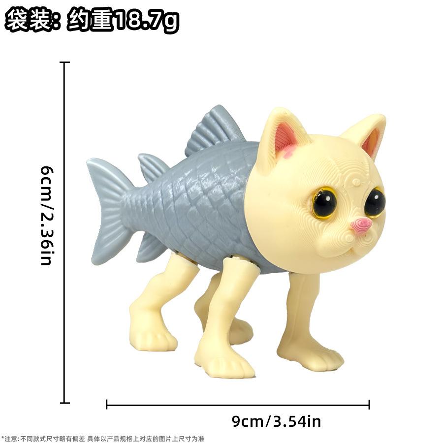 TungTungTungSahur Shark Figurine Figure Brainrot Figure Desktop Decoration Tralalero Tralala Figure Ornament Funny Doll 3D Print