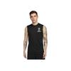 Dri-Fit Sleeveless Fitness T-Shirt With Letter Print Crew Neck Men Tops Black FV8375-010