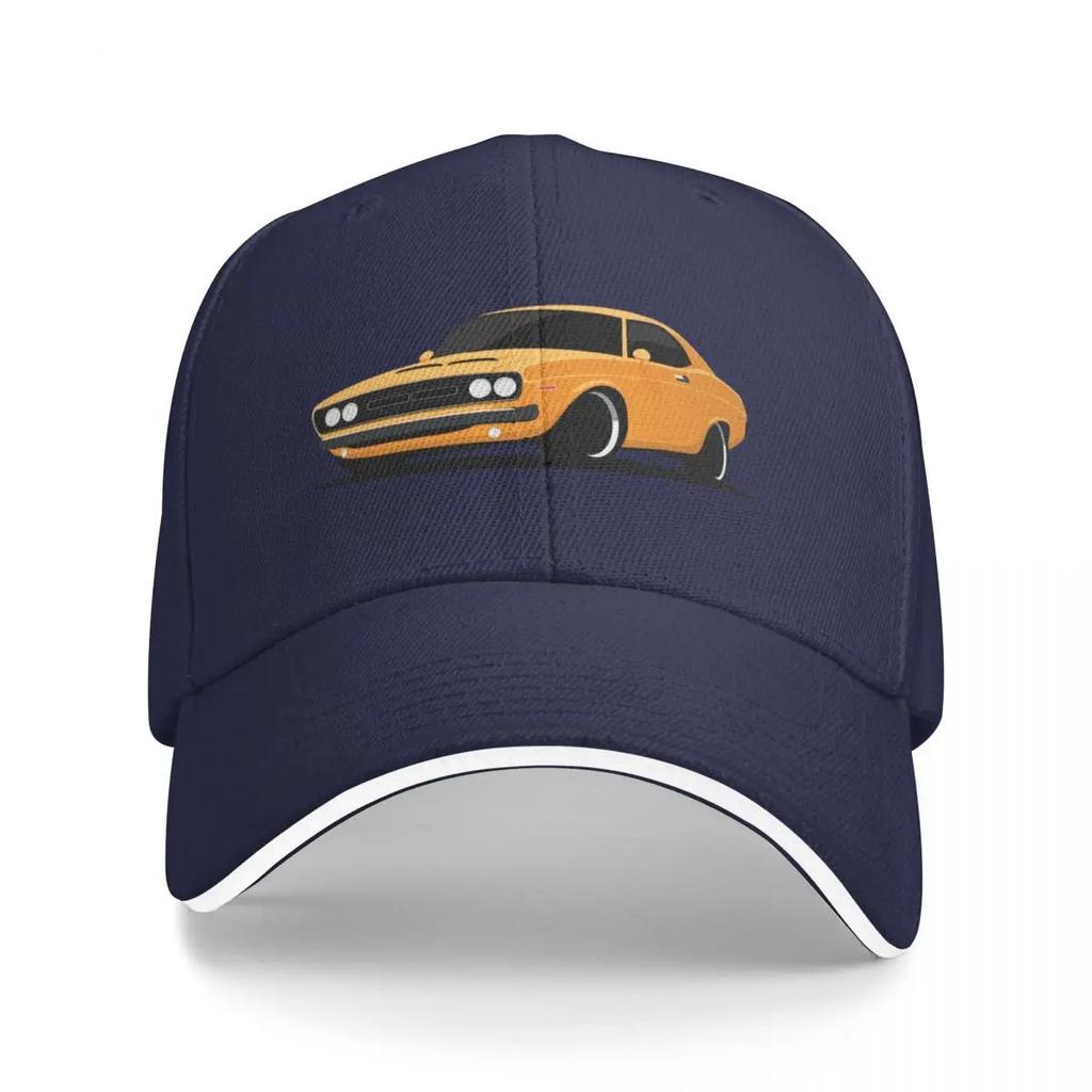 American Muscle Pony Car Illustration Baseball Cap Luxury Unisex Hat tea Hat Unisexs Hats Womens