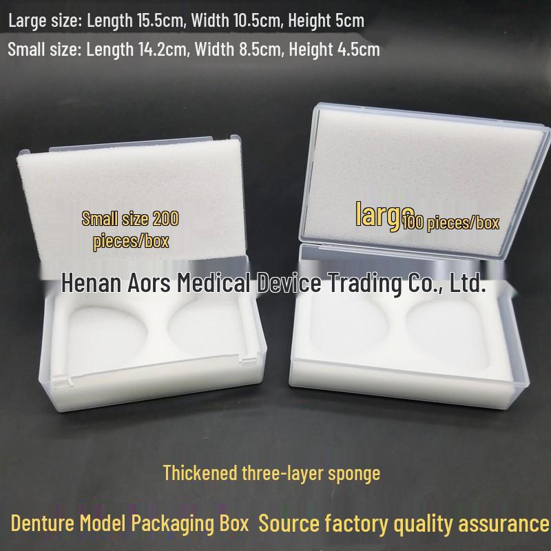 Dental Prosthesis Technician Storage & Packaging Box