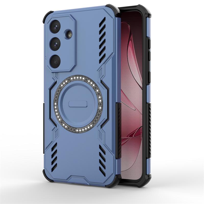 Armor Case For Samsung Galaxy S25 FE Magnetic Adsorption Wireless Charge Back Cover Samsung S25 FE Case For Samsung S25 FE Case