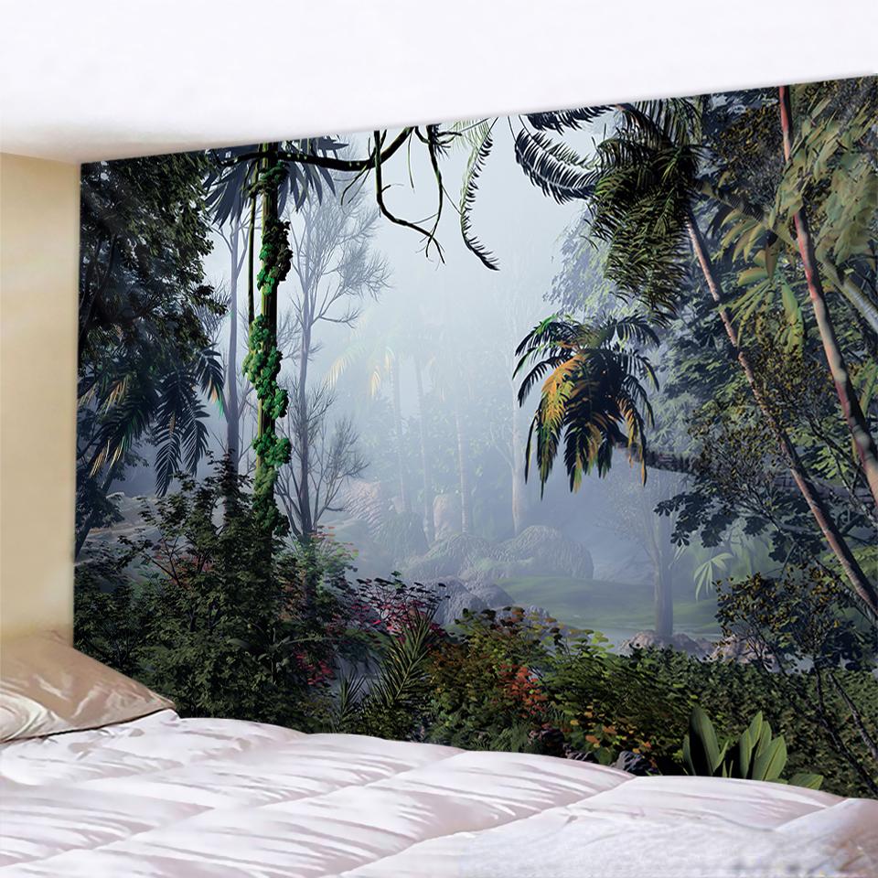 Psychedelic Natural Bohemian Wall Hanging Bedroom Living Room Background Decoration Tapestry