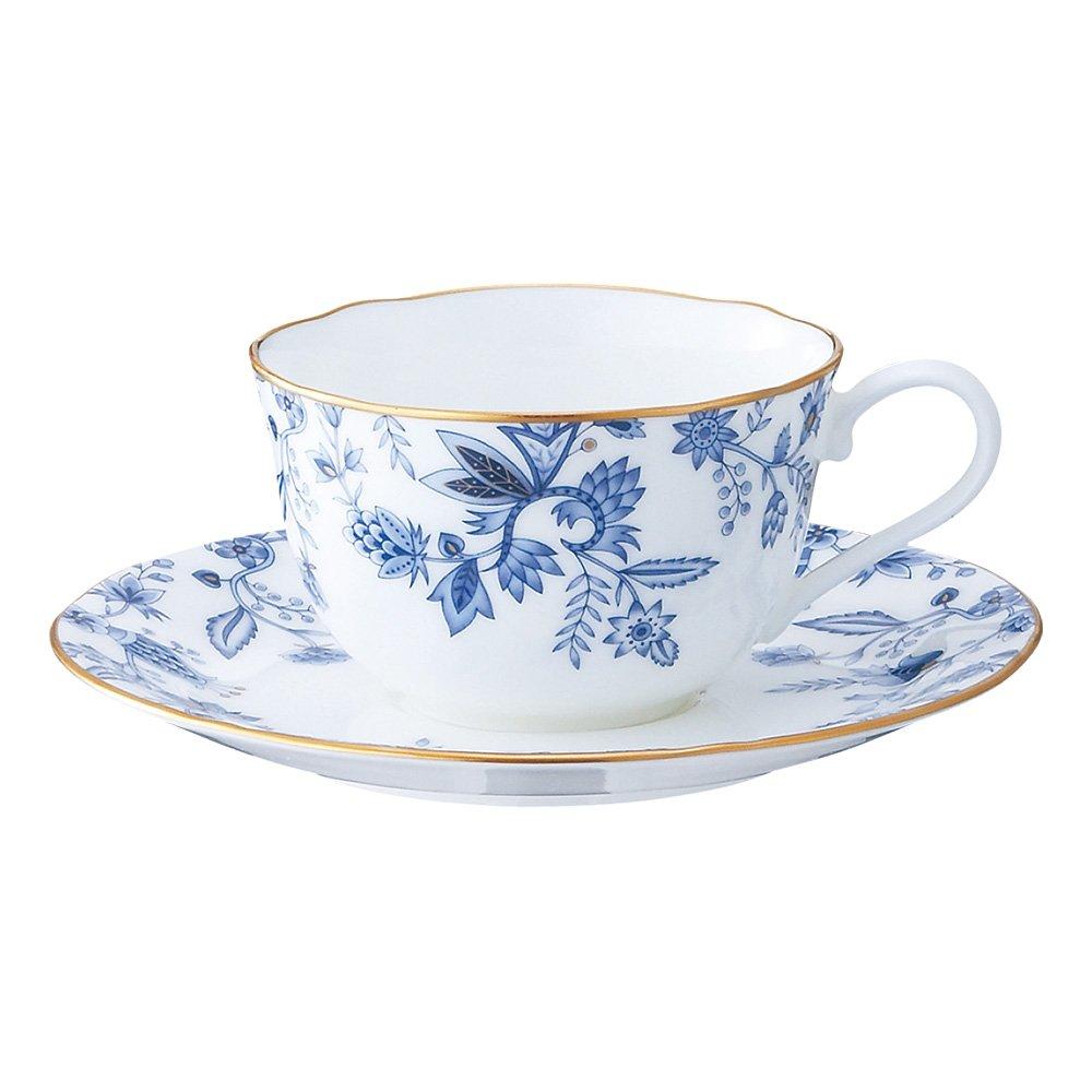 

Noritake Чашка с блюдцем оба для кофе и Blue Sorrentino Костяной и (для чая), 220 куб. см, Китай, T59387A/4562