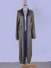 European & American Cotton Embroidered Denim Sun Protection Loose Cardigan Cover-Up