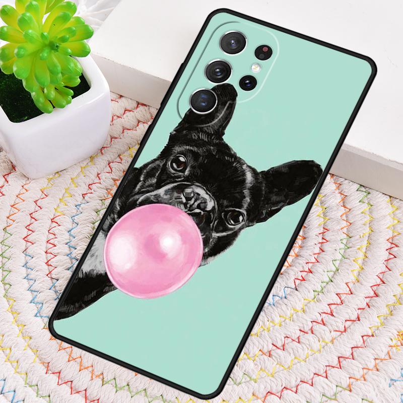 French Bulldog Phone Case for Samsung Galaxy Note 10 Pro S26 Ultra S23 S24 FE S25 S21 S22 PLUS Shockproof Cove