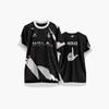 Hip-Hop Style Jersey MDLR Streetwear Outdoor Sports Soccer Training Uniform Men's Women's O-Neck Short Sleeve T-Shirt