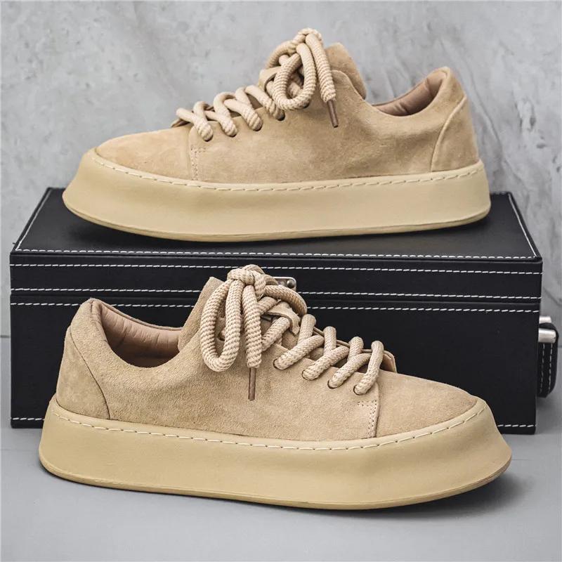 

Высокие кроссовки мужские дизайнерские зимние плюшевые теплые зимние ботинки модные повседневные кожаные верхние ботинки увеличенной высоты на плоской платформе для сноуборда 39