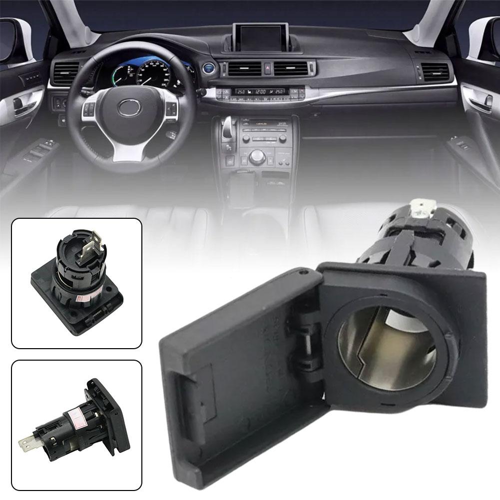 12V Black Car Inner Cigarette Lighter Power Socket For Honda CRV Civic For Accord Crider XRV Automotive Interior Accessorie Y2R0