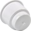 6Pcs Recessed Drop In Plastic Cup Drink Can Holder With Drain For Boat Car Marine Rv Parts (White)