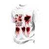 Men's Short Sleeve Halloween Print T-Shirt Casual Fashion Top