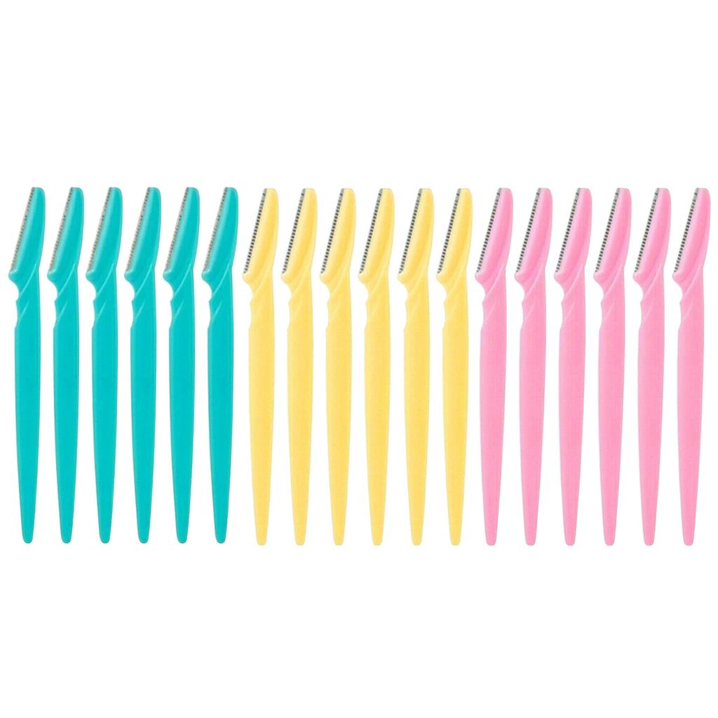 18pc Hair Shaving Knife Makeup Eyebrow Shaving Knife Creative Ladies Eyebrow Beauty Tools
