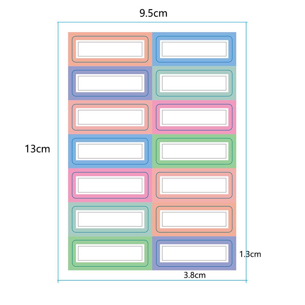 A6 Binder Refill Inserts for Cash Budgeting with Label Stickers