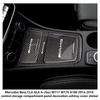 BARR3 Hot A C E S Clasaa For Mercedes Benz AMG CLA GLA A-Class W117 W176 2014-2018 Center Storage Box Panel Trim Ashtray Cover Sticker