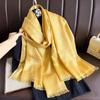 Luxury Brand Autumn Cashmere Pashmina Shawl Lady Wrap Warm Winter Scarves Design Print Female Foulard Tassel Scarves Shawls