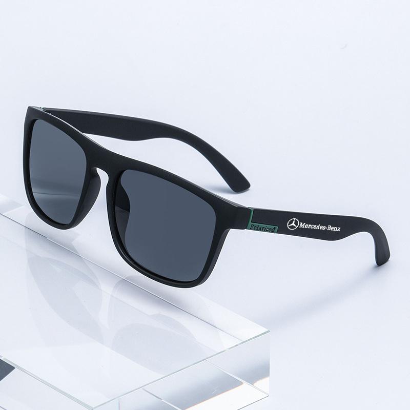 DDE2 Fashion Vintage Square Polarized Sunglasses Driving Fishing Sun Glasses Driver's Eyewear UV For Mercedes Benz AMG W205 CLK GLA