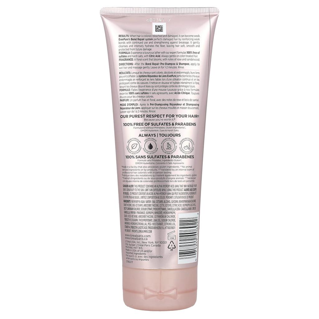 L'Oréal, Everypure, Bond Repair Conditioner, 200 Ml (6.8 Fl Oz)